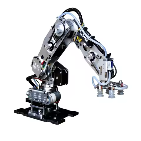 Big Load 4 Axis Stepping Robot Arm with Suction Cup And Stepper Claw For Arduino Robot DIY Kit Gcode