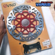 MERAH Mio 260 mm VND AK777 Original Front Disc Red Gold Black Grey + Bracket