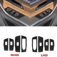 LHD RHD For Mazda CX-60 CX60 CX 60 2022-2024 Stainless Steel Interior Door Handle Window Switches Co