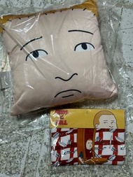 [全新未開封] King of the Hill Bobby Cushion + Zipper Pouch