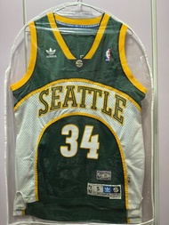 Adidas Seattle Supersonics Ray Allen #34 籃球球衣