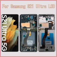 New OLED For Samsung Galaxy S21 Ultra 5G LCD Display SM-G998B Screen Digitizer For Samsung S21U S21 