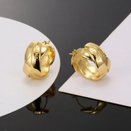 Golden Art Design Earrings 7KOP