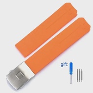 Silicone strap For Tissot 1853 Tengzhi T-Touch original T013 rubber watch band T047T081T33 Mens Brac