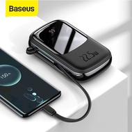 💎✅11.11 SG READY STOCK💎Baseus Power Bank 20000mAh PD Fast Charging Powerbank Built in Cables Portable Charger External