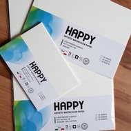 HAPPY Watercolor Paper 300gsm A6/A5/A4/A3 Made in Switzerland