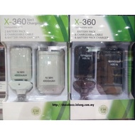 X-360 4 IN 1 4800MAH BATTERY PACK & CHARGING KIT FOR XBOX CONTROLLER