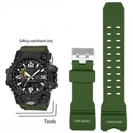 ☍✶✇ สำหรับ Casio G-SHOCK สีดำ Gold Watchband Big Mud King GWG-1000 GWG-1000GB คุณภาพสูงดัดแปลงเรซิ่น