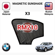 BMW X3 F25 2010-2016 Premium Magnetic Sunshade (8 pcs)