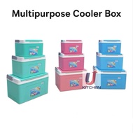 Big One Thailand Denki Ice Cooler / Cooler Box / Picnic Box / Rice Bucket / Tong Ais / Kotak Ais 6L 