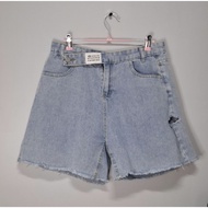 Ripped Three-Quarter Pants