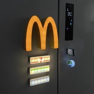 Japanese fun style fridge magnet 7-11 Family Mart Lawson Mcdonald's LED adjustable brightness gifts