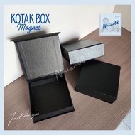 Magnetic Hardbox Box 10.5x10.5x3 Mica Window | 11x11x4 | 10x10x3.5 | 9x9x3 cm | GIFT BOX | Gift box 