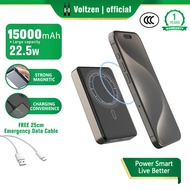 [3C Certified] Magnetic Powerbank 15000mAh PD 22.5W Fast Charging 15W Wireless Charging  For iPhone 