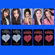 5pcs/set (G)I-DLE Album Photocards I FEEL Lomo Cards GIDLE Member SHUHUA YUQI MINNIE SOYEON MIYEON K