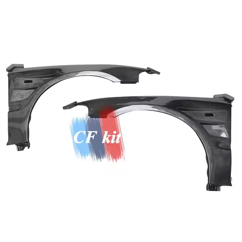 Carbon Fiber Front Side Bumper Fender Air Intake Vent Spiltter For Honda CIVIC EG 1992-1995 K6 3D Au