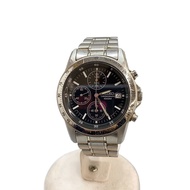 SEIKO Men's Watch Quartz Analog Stainless Steel BLK SLV 7T92-0DW0 Direct from Japan Secondhand