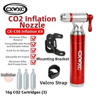 Portable Quick Inflator CO2 Bicycle Tire Inflator