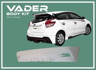ชุดแต่งรถยนต์สเกิร์ต หน้า หลัง ข้าง รอบคัน Yaris 2014-2016 ทรง VIPER (งานดิบ) ABS เข้ารูปติดตั้งง่าย