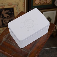 White Box Tarot Box Game Card Box Tarot Card Storage Box Tin Box Board Game Card Solitaire Tin Box