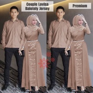 Couple LOVISA / Clothes COUPLE LOVISA COKSU Muslim Gamis Shirts Today