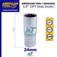 MATA AMERICAN TOOL 1/2 INCH 24MM 24 MM 12PT LONG SOCKET WRENCH – DEEP SOCKET