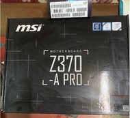 MSI Z370-A PRO + i7 8700K