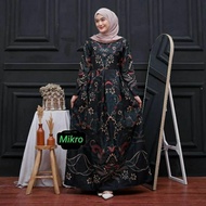 PEKALONGAN BATIK GAMIS FOR BUSUI JUMBO/ MUSLIM WOMEN'S CLOTHES LD100 LD110 LD120 LD130 Jubah Muslima