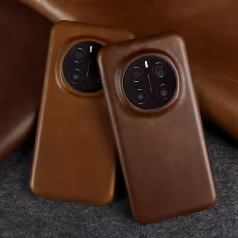 Vintage Crazy House Pattern Genuine Leather Case For Honor Magic 7 Pro Magic6 Pro magic6 Aesthetic F
