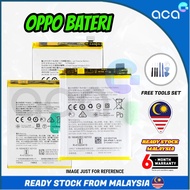 ACA Bateri Serasi untuk OPPO F1 PLUS F1S F5 F7 F9 A3S A5S A9 2020 A37 A57 A71 A83 A91 A92 Battery Wi