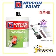 Nippon Paint Easy Wash 145 White 18L Matt Finish