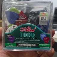 PROMO- PICK GITAR ALICE ISI 100 PC ONLY 1.2MM/PICK GITAR UKURAN 1.2MM