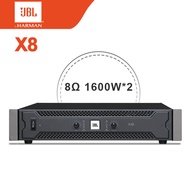 j.b.l/แท้ X8 power amp 8โอห์ม 1600W*2ch เพาเวอร์แอมป์ดิจิตอลเพาเวอร์แอมป์กลางแจ้ง