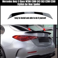 Mercedes Benz C Class W206 (2020-2025) C300 C43 C63 C200 C260 Stylish Car Rear Spoiler Car Accessori