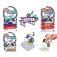 Teck Deck BMX bicycle toy with genuine accessories