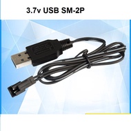 Ready Stock > 3.7v USB Charger with wire plug SM-2pin for Battery Rechargeable