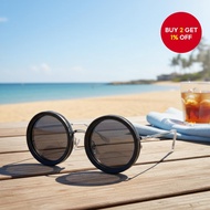 Adjustable Men's Sunglasses with 9 ND Filters, Polarized Lenses, UV Protection