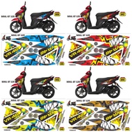 Soul gt 125 shark decal / soul gt 125 variation