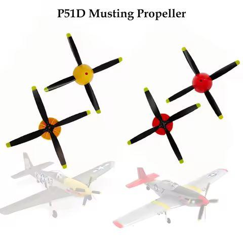 5CH P51D Mustang RC Airplane Spare Parts Propeller Landing Gear for Sayzon P51D 510mm Wingspan RC Pl