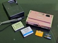 Olympus mju1050 SW 防水防撞CCD 相機連xd卡 紫色