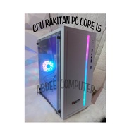 CPU RAKITAN PC CORE I5 RAM 8 GB SSD 1 TB ADMIN OFFICE