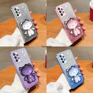 Casing For Samsung Galaxy A13 Case Samsung A32 Case Samsung A33 Case Samsung A52 Case Samsung A53 Case Samsung A72 Case Samsung A73 Case Samsung A04S Case Samsung S10 Plus Case Samsung A52S Cute Hello Kitty Vanity Mirror Holder Stand Shiny Phone Case VY
