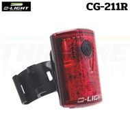 Bicycle Tail LIGHT D-LIGHT CG-211R (Taiwanese Work) USB