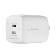 Củ sạc nhanh Belkin BOOST↑CHARGE Pro 2C 65W GaN, Trắng (WCH013dqWH)