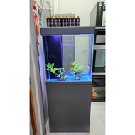 Ready Stock Fish Tank With Sump - 60cm, 80cm, 100cm