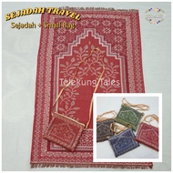 Sejadah Travel (Sejadah + Small Bag) by Telekung Tales