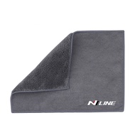 Microfiber Car Towel Super Absorbency Cleaning Care Cloth For N-LINE I10 I20 I30 I40 IX20 IX35 Kona