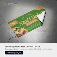 Print PRINTING BANNER BANNER RICE BANNER UDUK CUSTOM DESIGN