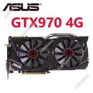 【Used】ASUS STRIX GeForce GTX 970 DC 2OC 4G D5 MSI GTX 970 GAMING 4GB GDDR5