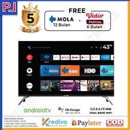 TV POLYTRON SMART TV ANDROID PLD43AG9953 43 INCH